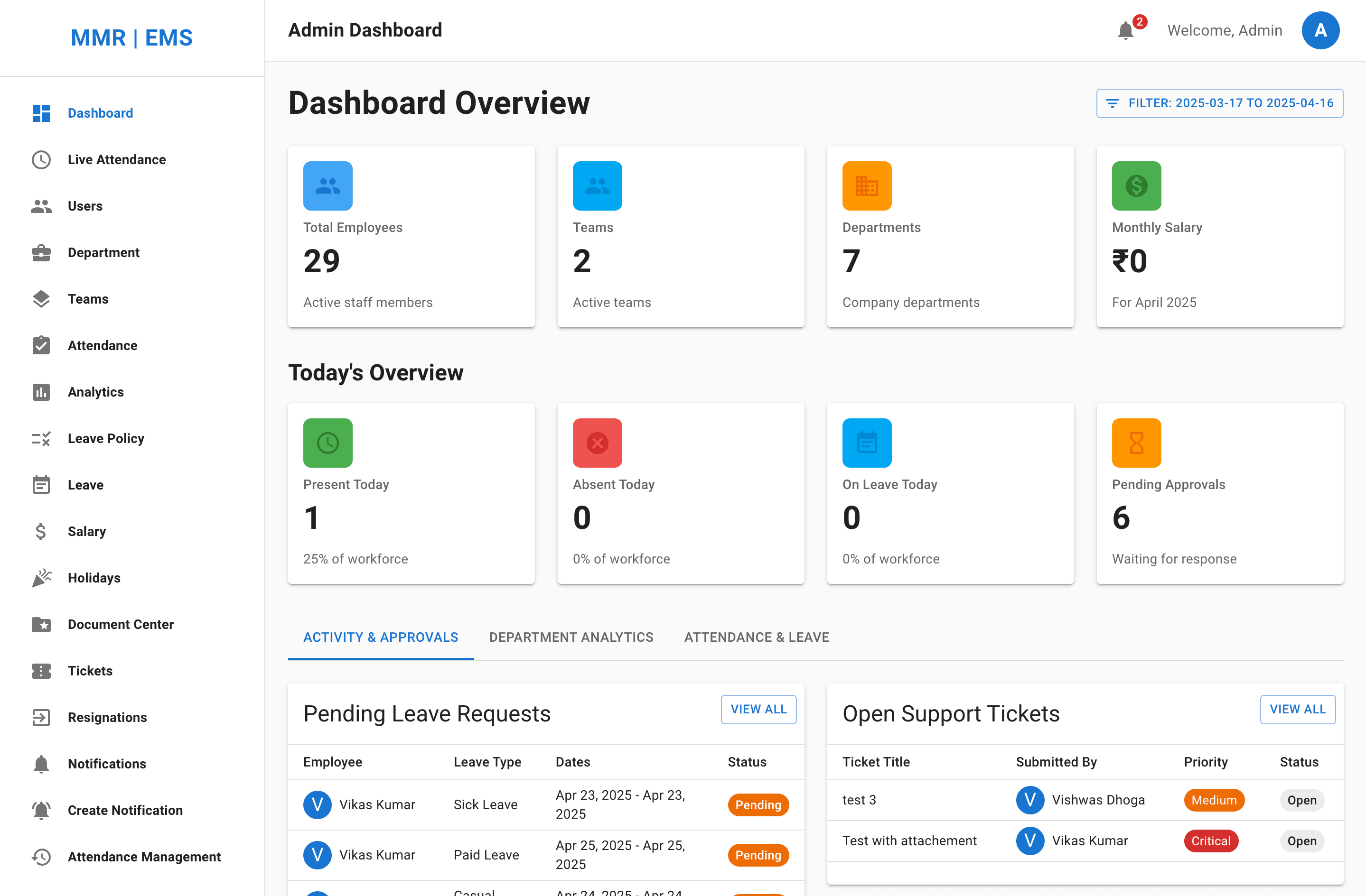 TeamSync - A comprehensive team management solution with attendance tracking, leave management, and payroll processing capabilities.